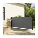 Retractable Side Awning Anthracite 140X500 Cm