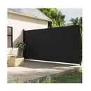 Retractable Side Awning Black 220X600 Cm