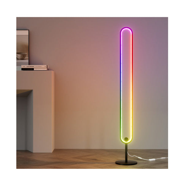 Rgb Led Floor Lamp Colour Light Stand Corner Mordern Living Room 118Cm