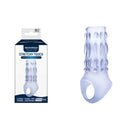 Ice Crystals Stretchy Touch Tickler Sleeve Clear Penis Sleeve