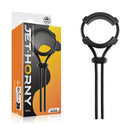 Jet Horny Black Adjustable Cock Lasso Ring