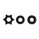 Maia Manzo Black Silicone Cock Rings Set Of 3