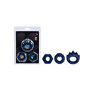 Maia Lonzo Blue Silicone Cock Rings Set Of 3