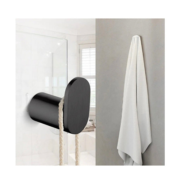 Single Robe Hook Towel Holder Towel Rack Clothes Hooks Wall Mounted