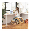 Wood Rocking Posture Chair With Soft Cushion