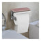 Chrome Toilet Paper Holder Rack Phone Shelf Storage Wall Mounted
