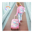 Hardside Rolling Suitcase With Spinner Wheels And Retractable Handle