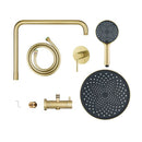 Round 10 Inch Rain Shower Head Set Wall Tapware Mixer Taps