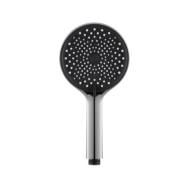 3 Modes Handheld Shower Head Bathroom Rainfall Handheld Round Chrome