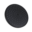 Shower Head Set Round Gooseneck Arm 5 Modes Handheld Set With Wall Tap