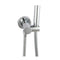 Round Chrome Shower Holder Solid Brass Wall Connector