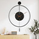 Round Wall Clock Large Modern Home Decoration