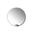 Round Wall Vanity Mirror Makeup Home Decor Space Saving Hallway