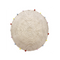 Round Woven Jute Cotton Multicolour Pompom Rug 120 cm