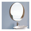 Round Wall Vanity Mirror Makeup Home Decor Space Saving Hallway