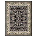 Rue Black Rug 80X300 Cm