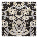 Rue Black Rug 80X300 Cm