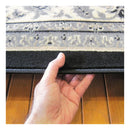 Rue Black Rug 80X300 Cm