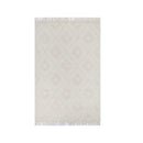 Demitri Tribal Beige Wool Rug