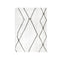 Gertrude Diamond Polyester Rug