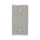 Demitri Tribal Grey Wool Rug