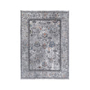 Alma Border Floral Traditional Grey Multi Rug