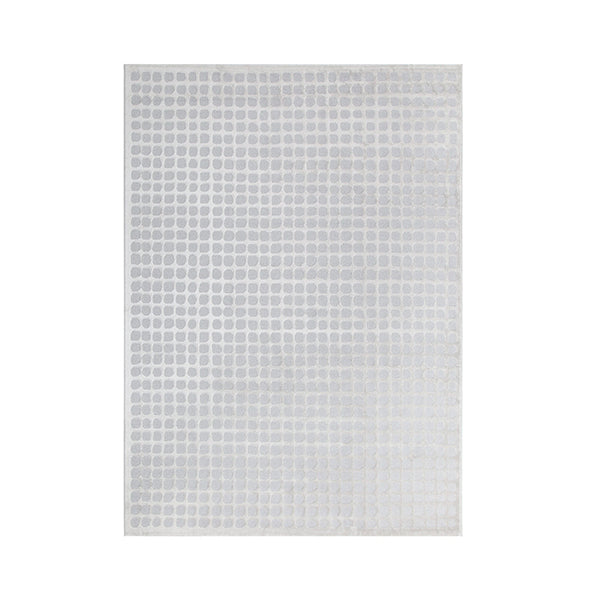Jasmin Geometric Shapes Grey Rug