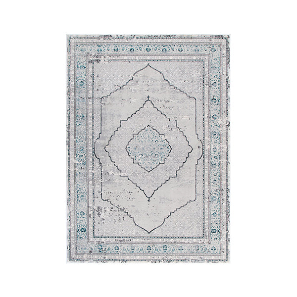 Veronica Oriental Grey Blue Rug