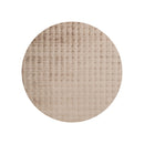 Patricia Washable Dark Beige Round Rug