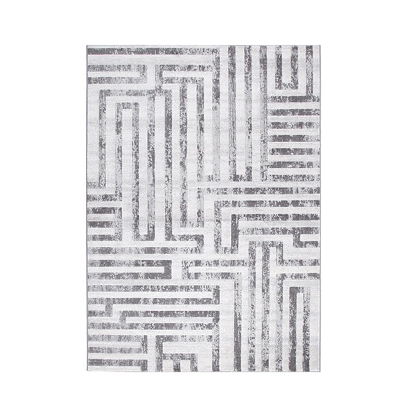 Rebecca Maze Grey Rug