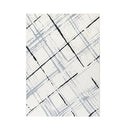 Claudette Geo Cream Blue Rectangle Rug