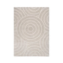Lesley Nomades Ellipse Beige Wool Rug