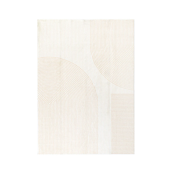 Claudette Arches Cream Beige Rectangle Rug