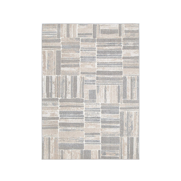 Santiago Tetris Neutral Rug