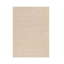 Abby Croissant Beige Knitted Wool Rug