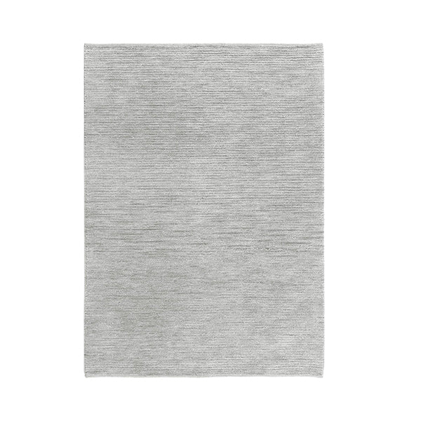 Ethel Breeze Wool Grey Rectangle Rug