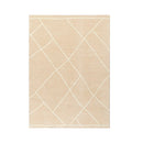 Claudette Diamonds Beige Rectangle Rug