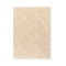 Claudette Diamonds Beige Rectangle Rug