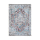 Belinda Kutha Blue Red Washable Rug