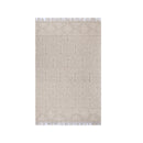 Demitri Geometric Brown Wool Rug