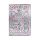 Angelica Distressed Floral Grey Multi Non Slip Rug
