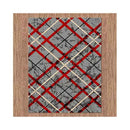 Ruben Grey Plaid Rug
