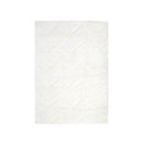 Tanya Chevron Cream Shag Rug