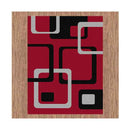 Robin Red Shapes Rug