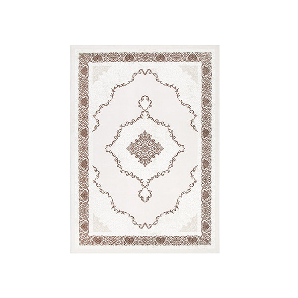 Amalia Oriental Medallion Brown Rug