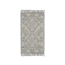Demitri Ornamental Grey Wool Rug