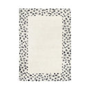 Lesley Nomades Leopard Cream Grey Wool Rug