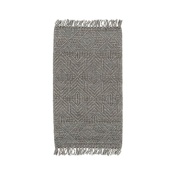 Demitri Tribal Grey Multi Wool Rug