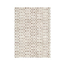 Mildred Monochrome Squares Brown And Cream Rug