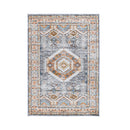 Prudence Zaida Traditional Grey And Terracotta Rug